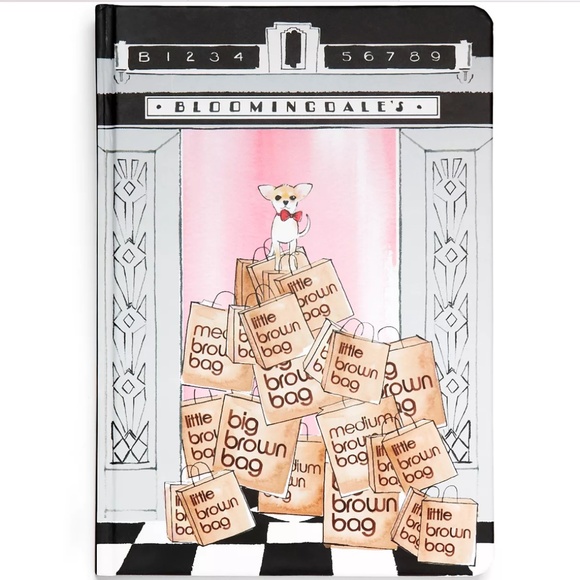 DISCONTINUED: Bloomingdale's DOG IN ELEVATOR Notebook 100% Exclusive